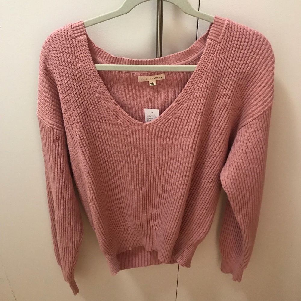 Blush pink pacsun sweater